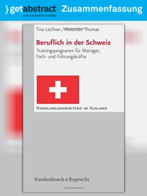 cover image of Beruflich in der Schweiz (Zusammenfassung)